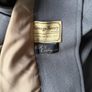 Vintage 1970s/80s George Henry of Dublin Charcoal/taupe-grey Wool Cashmere Coat UK 12 Image 3