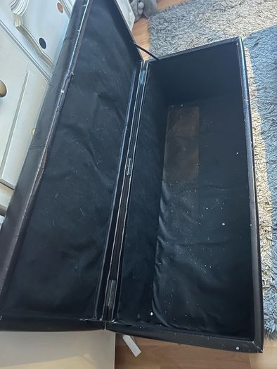leather chocolate storage