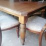 Solid Timber Extendable Dining Table & 6 Matching Chairs Image 2