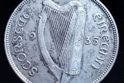 #456 - Ireland - 1935 - Florin - Silver - KM.7