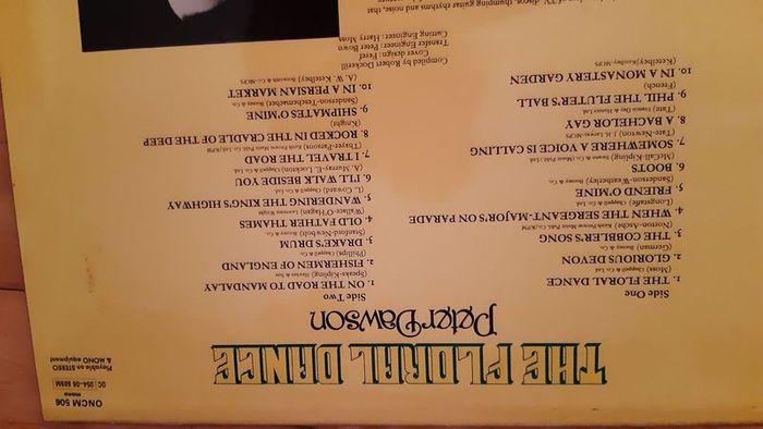 Peter Dawson Vinyl Record LP Collection