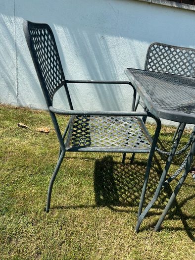 Garden table and chairs