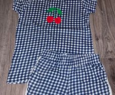 Gingham Shorts and Top Set