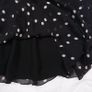 Jacques Vert Black Dusty Pink Polka Dots Tiered Layered Chiffon Flutter Sleeve Midi Dress 14UK/42EU Image 7