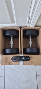 brand new 2x20kilo dumbbell weight set