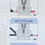 Snap N Go, Car Seat Strap (new). Image 4