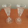 Pair of cavan crystal candle holders Image 2