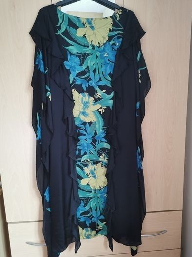 NEW - Monsoon 100% silk floral dress UK 12