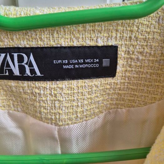 zara blazer size xs