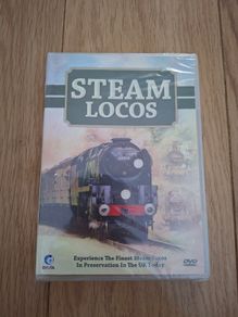 Steam Locos Sealed DVD