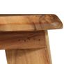 Bar Stools 2 pcs Solid Acacia Wood Image 7