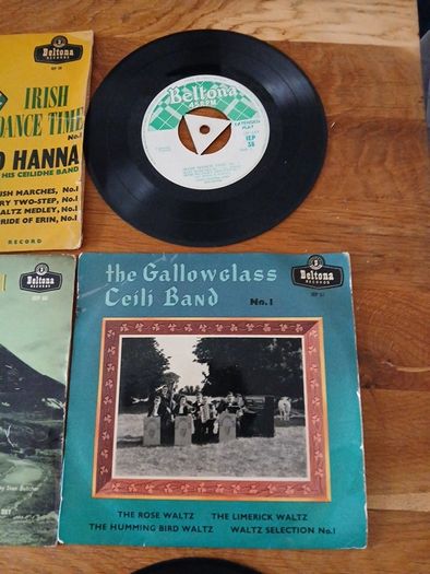 Ceili Band 7" lot Trad