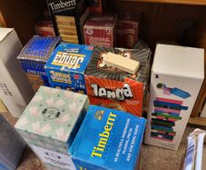 Jenga blocks etc