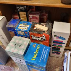 Jenga blocks etc