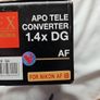 Sigma Apo Tele Converter 1.4XDG Image 7