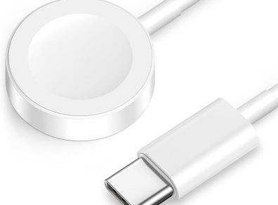 USB C for Apple Watch Charger Magnetic Charging Cable Portable Wireless Charging Compatible with iWatch Series 11/10/9/8/7/6/5/4/3/2 Ultra 3/SE White