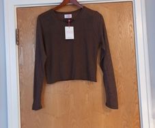Savida  Isla Fine Knit Brown  Jumper.  S. XL -16.  B.N.W.T