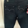 jeans dark denim jeans w28 skinny Levi's Demi curve range Image 7