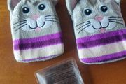 Cat Heated Mittens