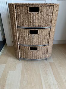 Wicker set of drawers