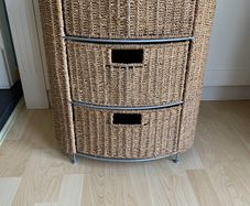 Wicker set of drawers