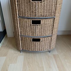 Wicker set of drawers