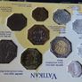 Vatican 10 coins set in CD case. Pope John Paul II 1000 & 500 Lire Image 4