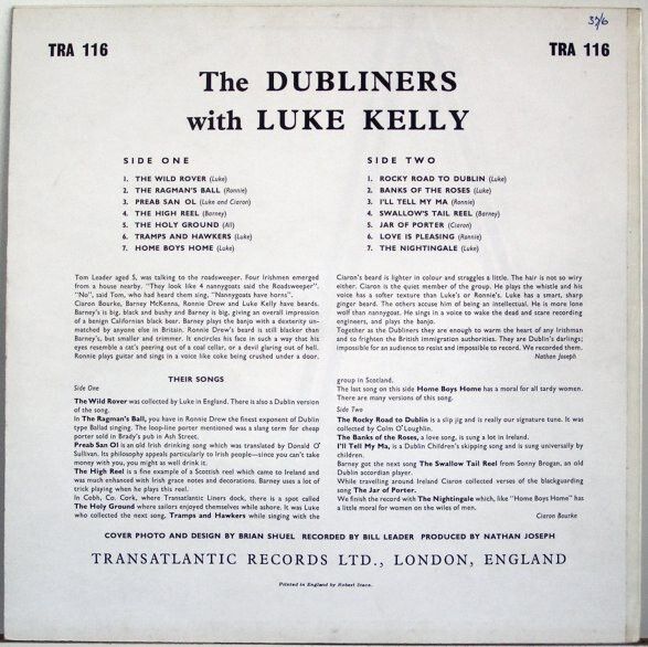 The Dubliners - First LP 1964
