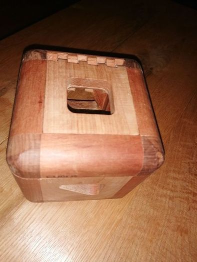 Wooden shapes box