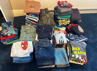 Boy Clothes 5/6 and some 6/7 more than 105 pieces
