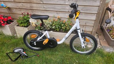 Btwin 14 inch kids bike