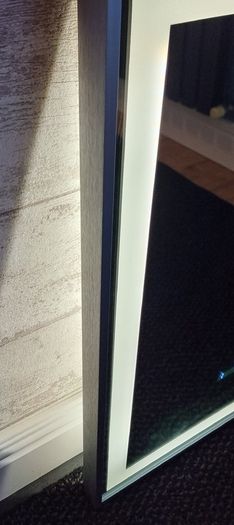 LED Bathroom Mirror 50x70cm Antifog Defogger