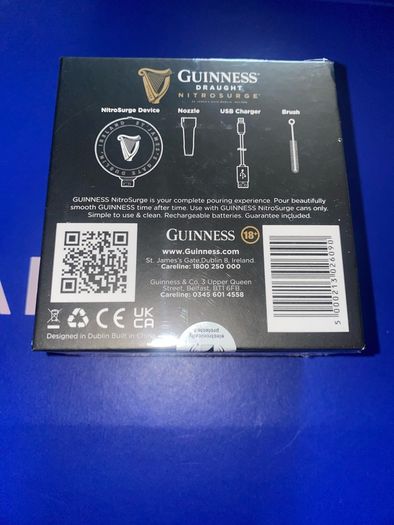 Guinness beer Draught Nitrosurge Device brand new