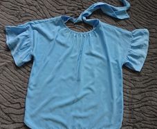 Savida Blue Blouse Size 10