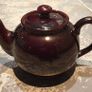 Sadler Brown Glaze Ceramic 2 Cup Teapot Image 4
