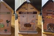 Little Town Wooden Carry Case Sets