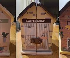 Little Town Wooden Carry Case Sets