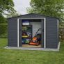 Alpine 10x8 Steel Garden Sheds Image 2