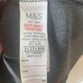 M&S grey pinafore (as new) age 7-8 Image 3