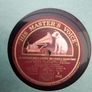 Antique book with 12 his master voice records Image 6
