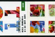 2011 Ireland Stampa Members Souvenir Greetings Stamp Booklet Overprinted for Stampa Mint Never Hinged (MNH)