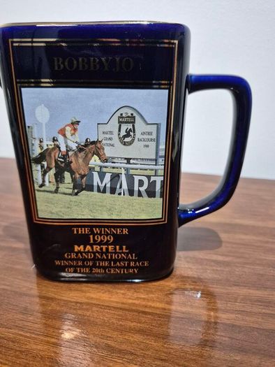 Limited Edition Martell Cognac Grand National 1999 Water Jug  No 1077 Bobbyjo Manifesto