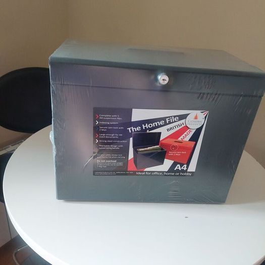 Home Office File Cabinet with Key