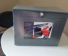 Home Office File Cabinet with Key