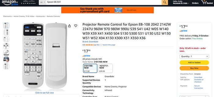 Epson EB-X41