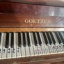 piano as is working needs tlc Image 3