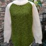 Vintage Aran SweaterSize Small to medium  Measurements are in the photos Image 3