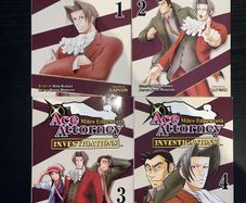 Miles Edgeworth Investigations Manga Complete Volumes 1 - 4
