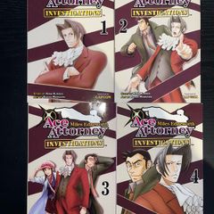 Miles Edgeworth Investigations Manga Complete Volumes 1 - 4