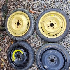 14" & 15" 4x100 Space Saver Spare Wheel with 54.1 centre to suit Toyota, Suzuki, Hyundai & Kia @ OCG